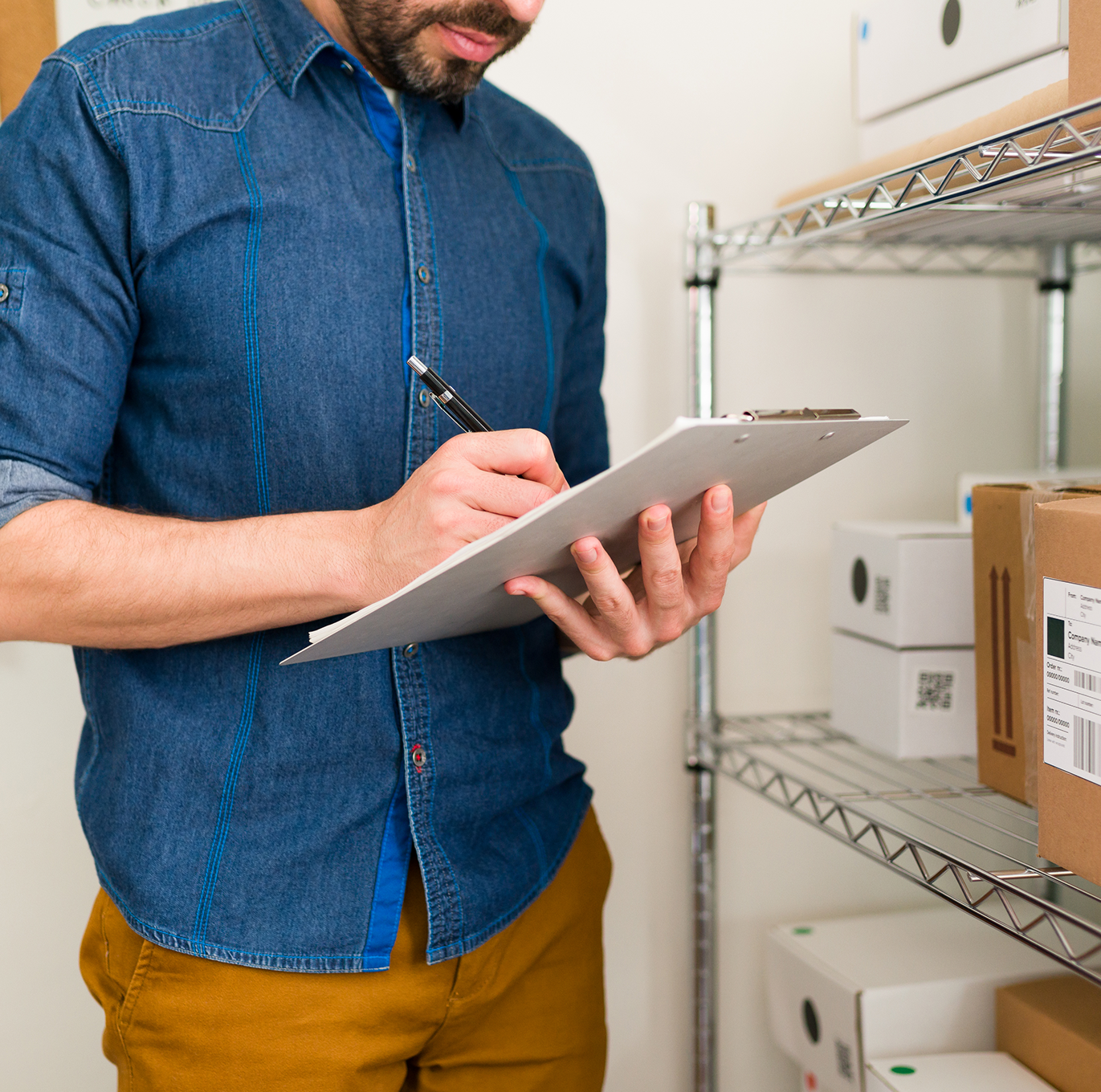 Gestion de stock Colissimo